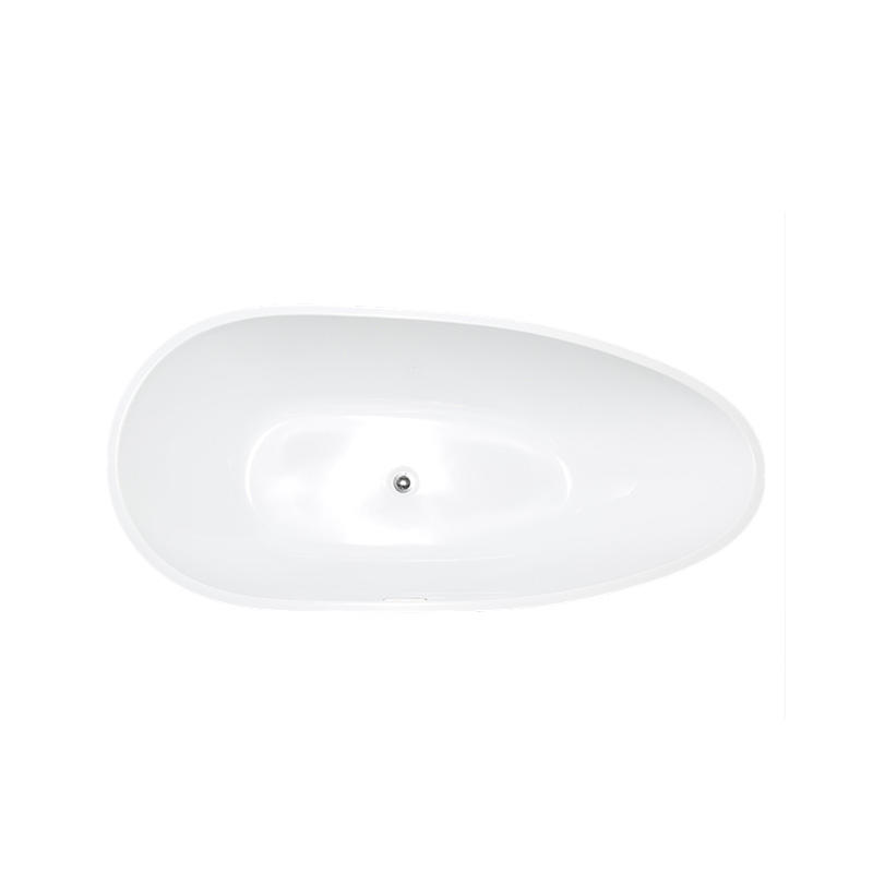 67” 63” 59” 55” 51”  Acrylic Egg Freestanding Tub 6515