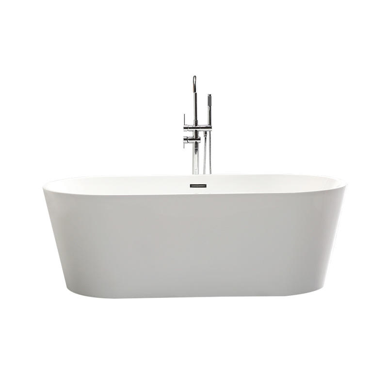 59” 63” 67” 70.9” Contemporary Acrylic Tub with Clean lines and Slim Rim  6815