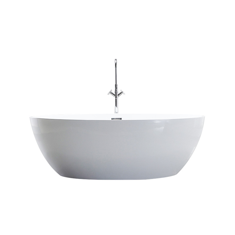 61” 65” 69” Acrylic Big Oval Freestanding Tub 6834