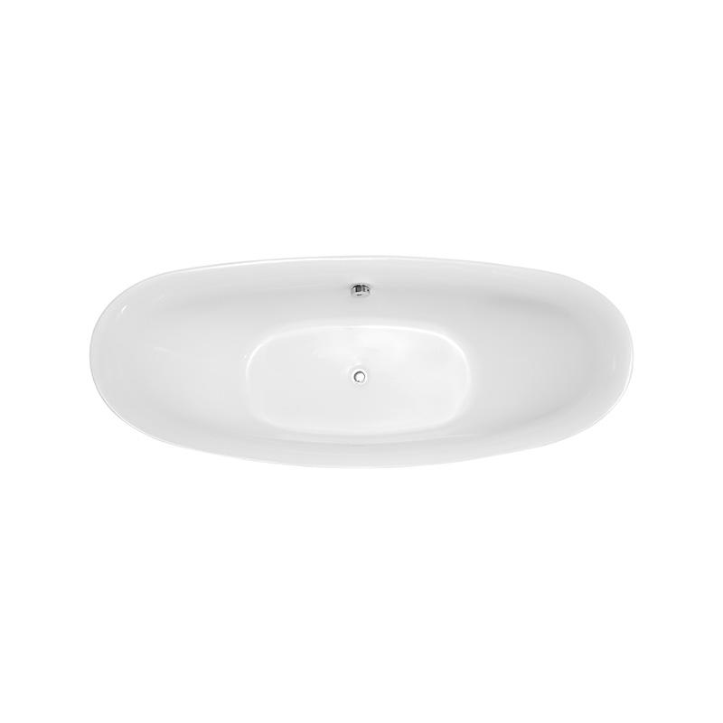 67 in. Double End Acrylic Freestanding tub