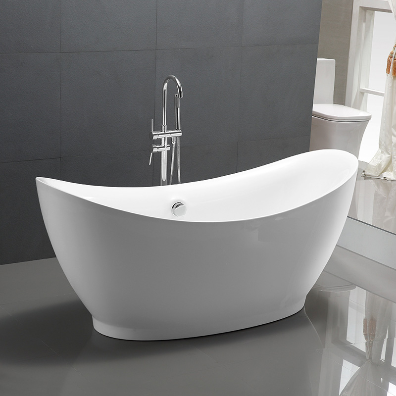 67 in. Double End Acrylic Freestanding tub