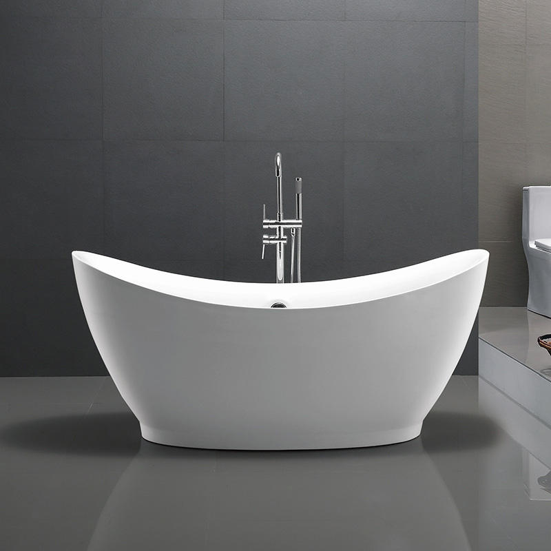 67 in. Double End Acrylic Freestanding tub