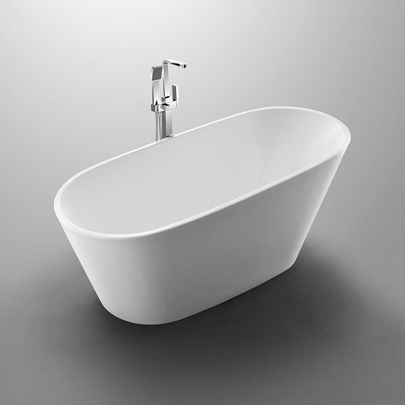 66”x31.1”x26.8” Adult Slipper Bath Tub 6521b