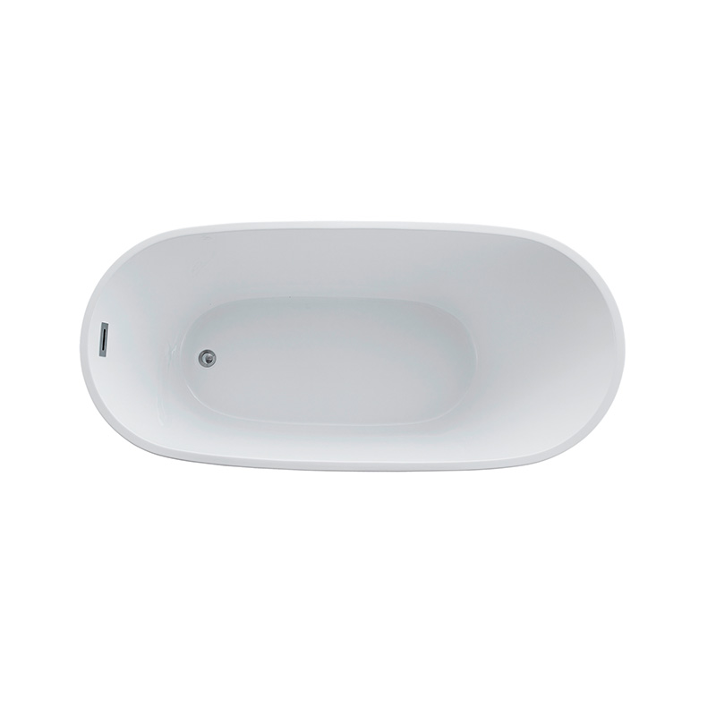 66”x31.1”x26.8” Adult Slipper Bath Tub 6521b