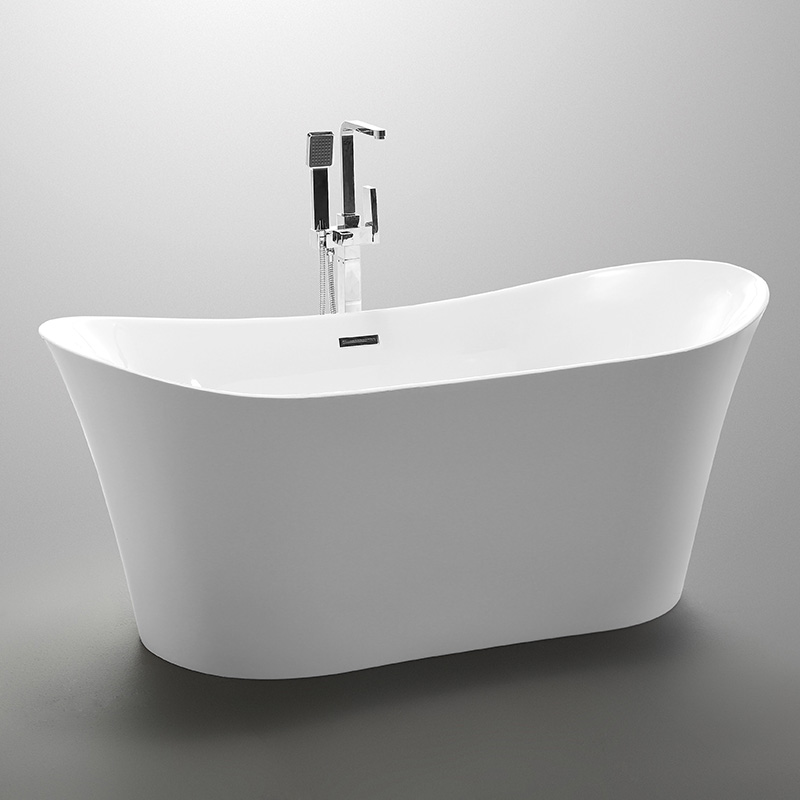 67”Double Slipper Acrylic Bathtub CE/cUPC certified for Project 6805