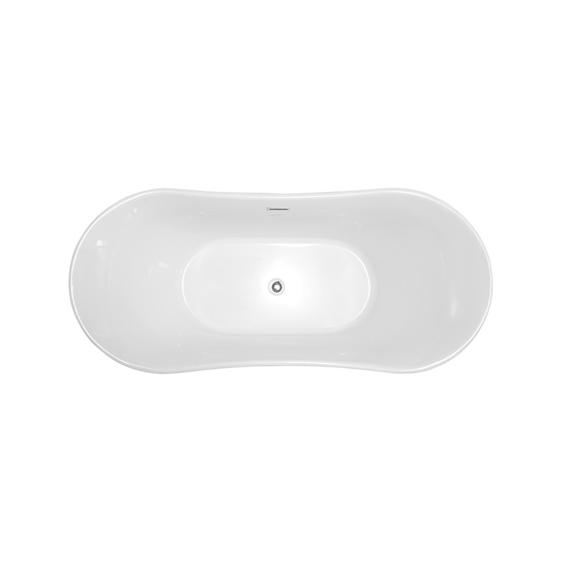 67”Double Slipper Acrylic Bathtub CE/CUPC certified for Project 6805