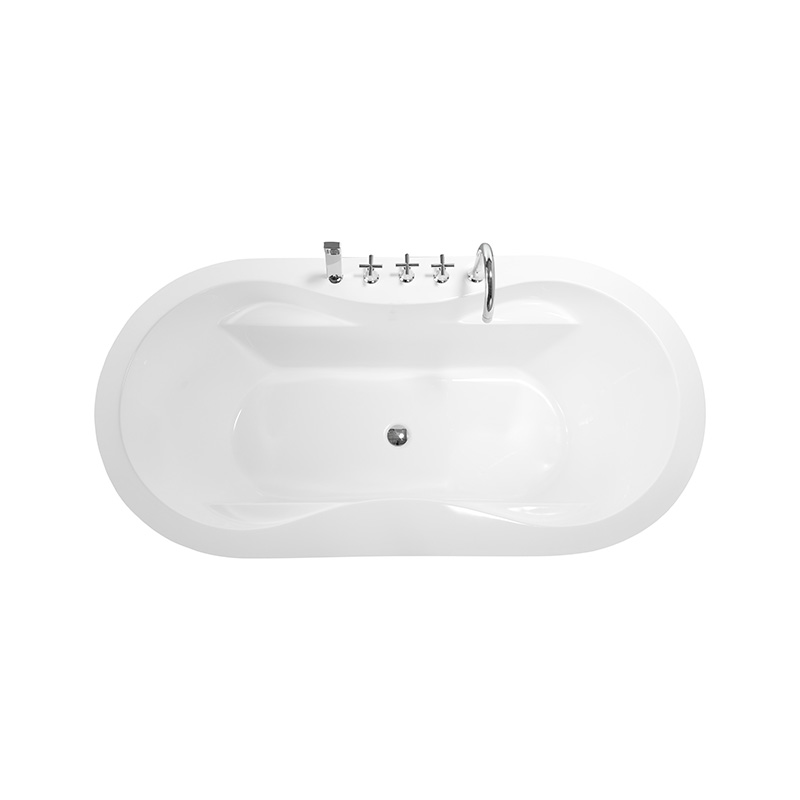 65”Special Design, Peanut Shape Style Acrylic Tub 6811
