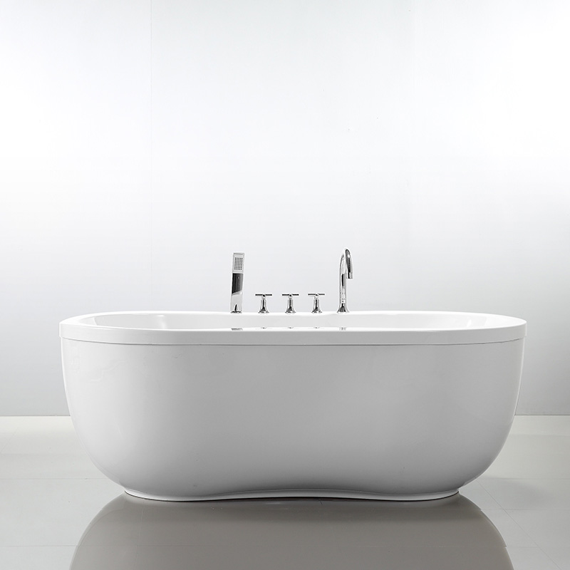 65”Special Design, Peanut Shape Style Acrylic Tub 6811
