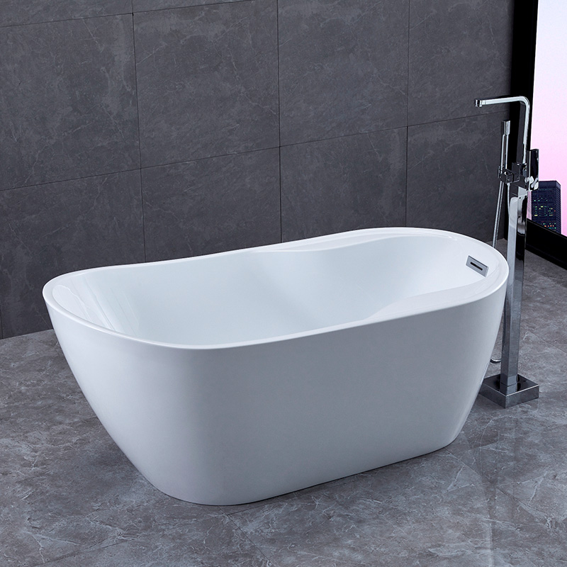 59”Acrylic Freestanding Bathtub, cUPC certified, Gloss/Matte finish Tub 6530