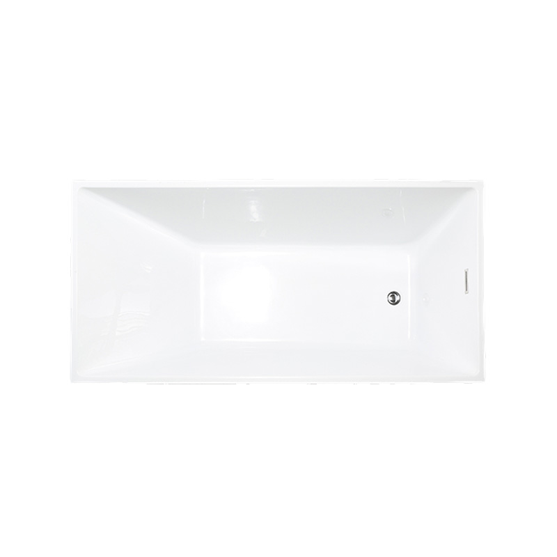 47” 51” 55” 59”63” 67” 90 Degree Apron Acrylic Freestanding Tub 6816b