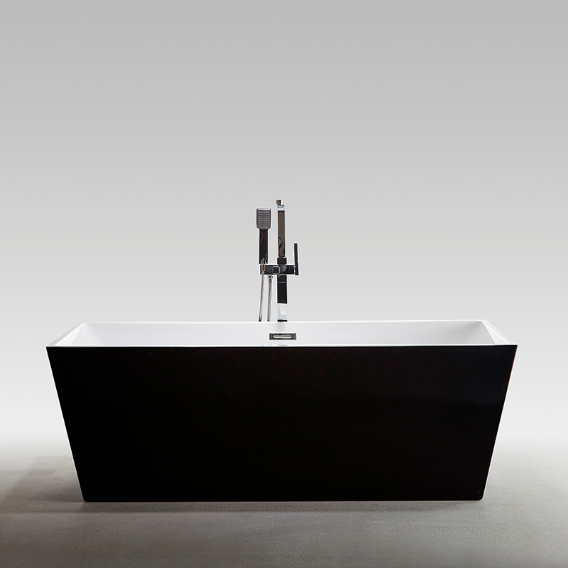 59” 63” 67”90 degree straight Apron Acrylic Bathtub 6813b