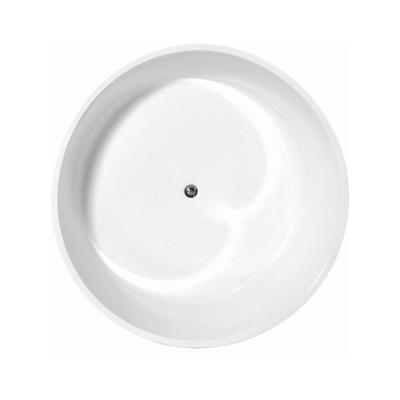 1400 Modern Round Freestanding Tub solid surface quality
