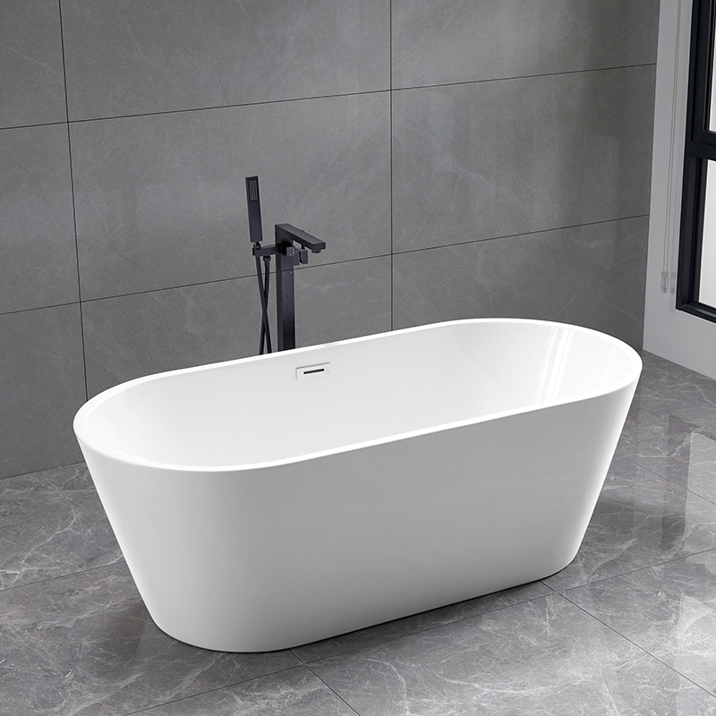 59, 63, 67 inch Stackable Free standing Soaking Bathtubs