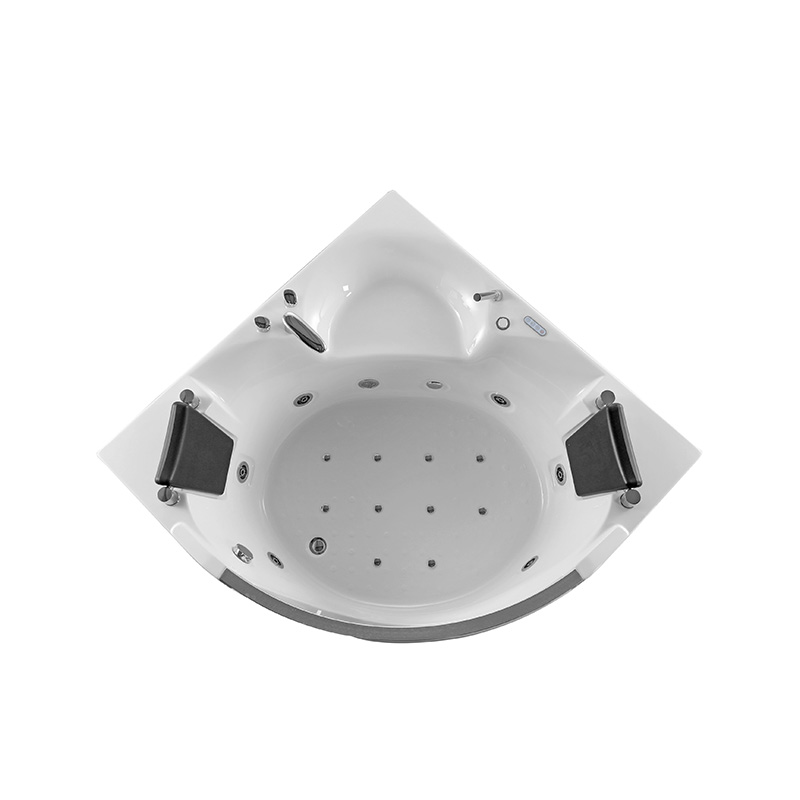 Wall corner Whirlpool surfing Acrylic Hydromassage bathtub