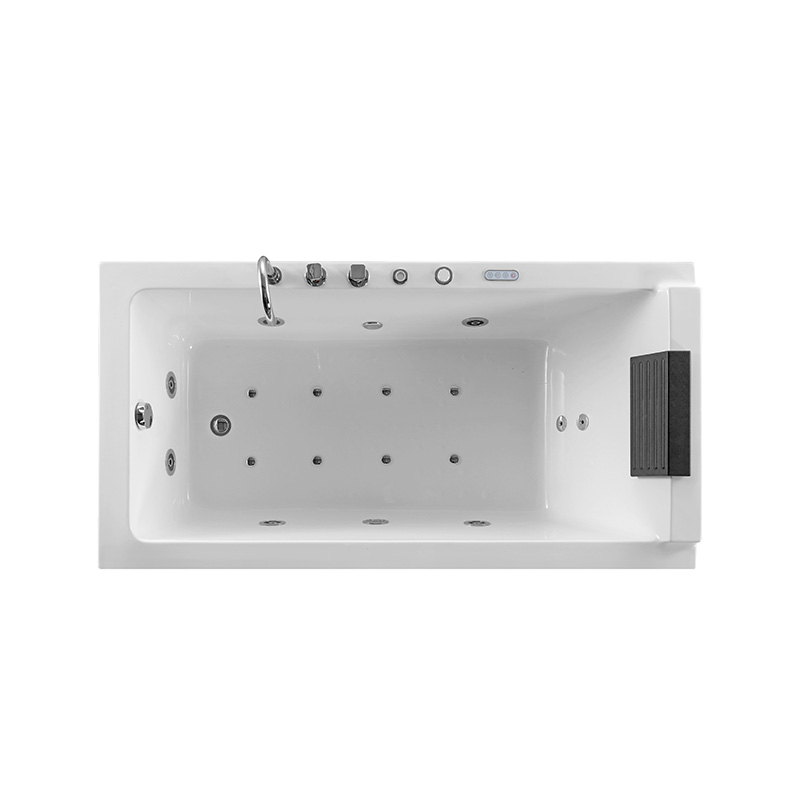 Small Portable Acrylic whirlpools Rectangular Massage tub