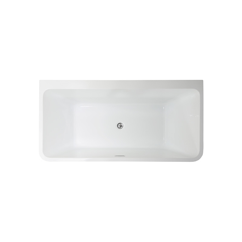 59” 67” Back to Wall Acrylic Bathtub 6819b
