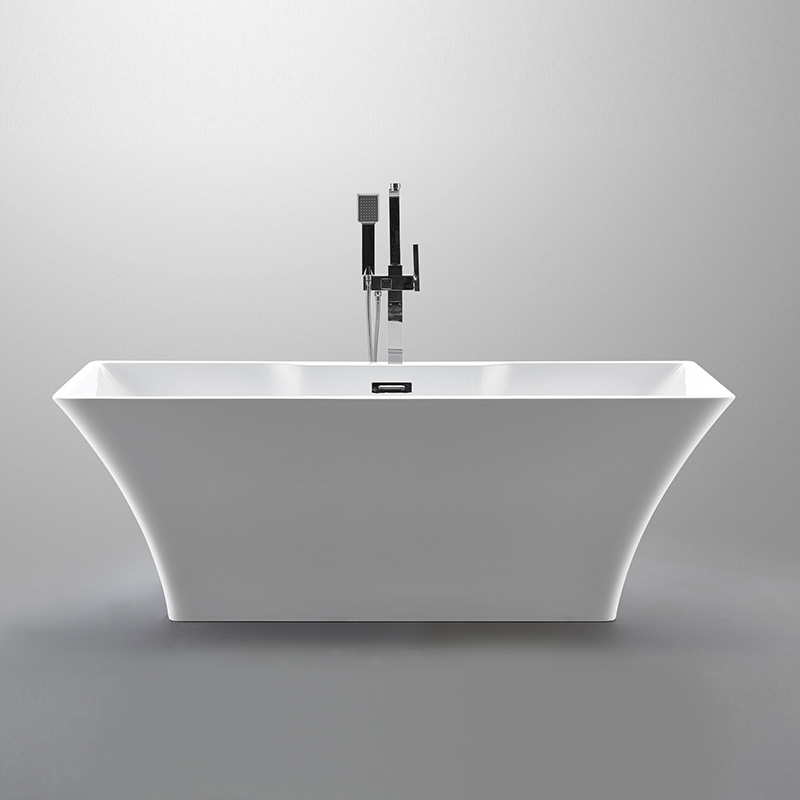 59” 67” Simple Design Comfortable Bathing Acrylic Tub 6837