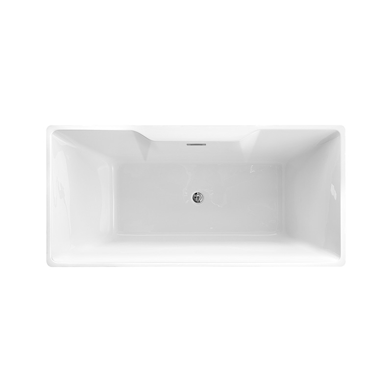 59” 67” Simple Design Comfortable Bathing Acrylic Tub 6837