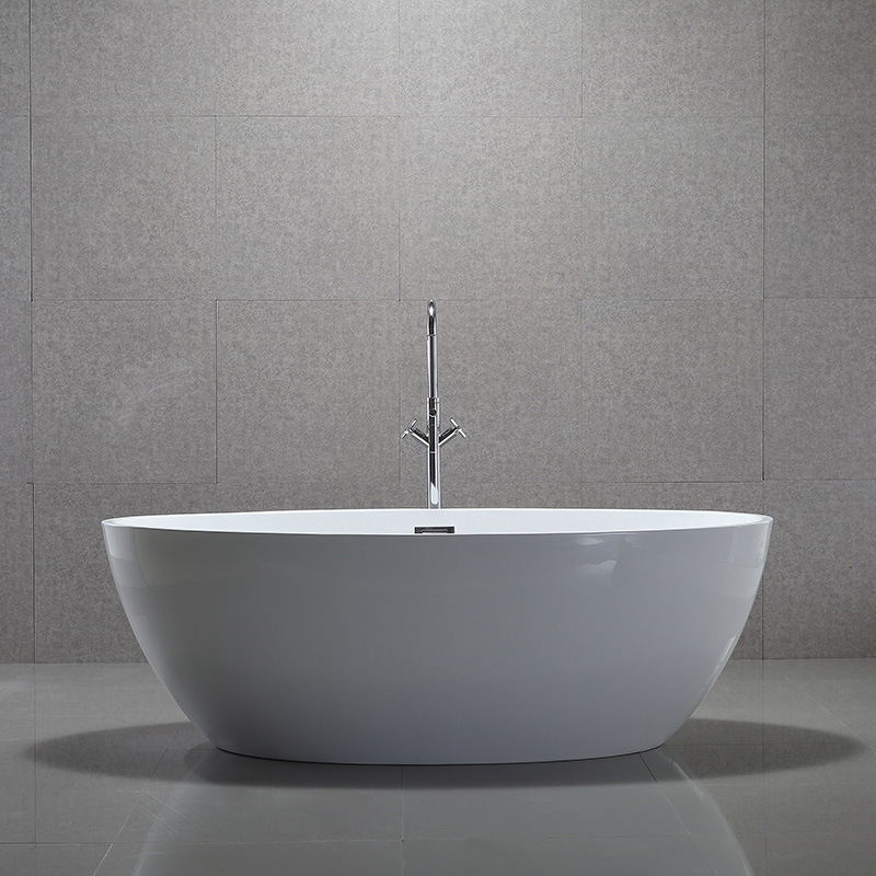 61” 65” 69” Acrylic Big Oval Freestanding Tub 6834