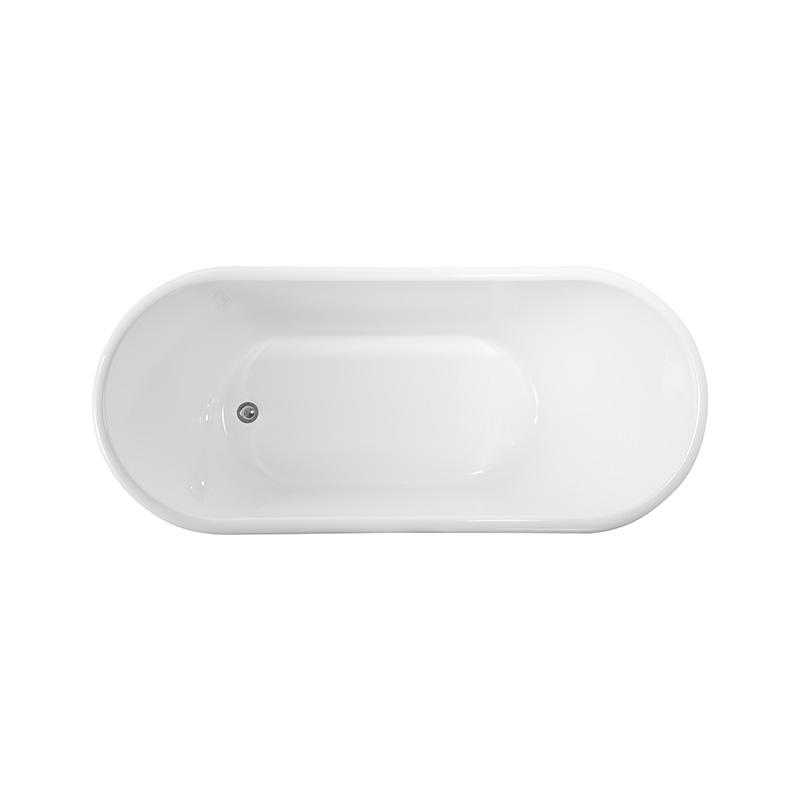 59” 63” 67” High Quality Seamless Oval Bathroom Bathtubs 6830