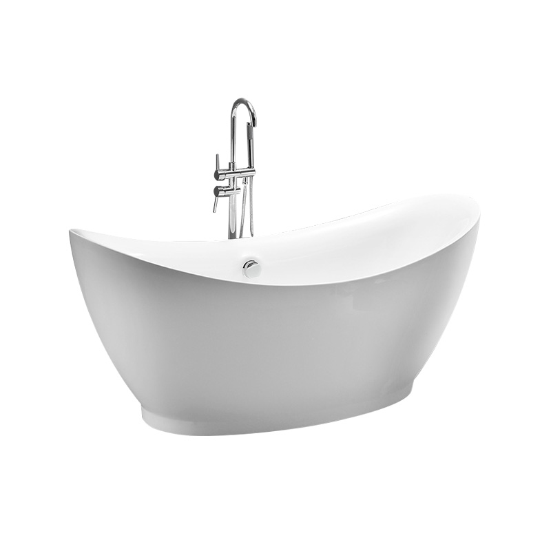67 in. Double End Acrylic Freestanding tub