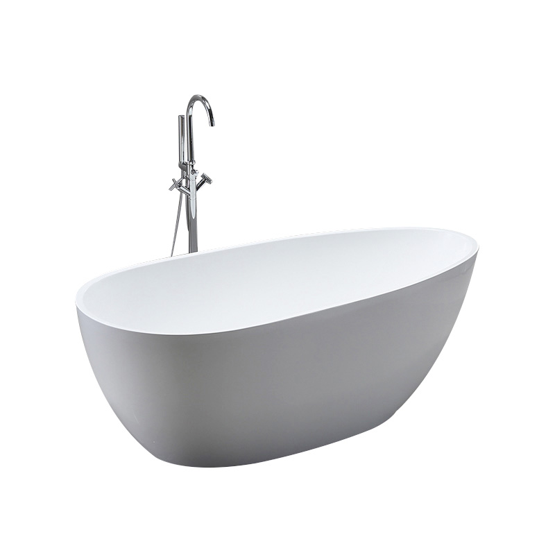 67” 63” 59” 55” 51”  Acrylic Egg Freestanding Tub 6515