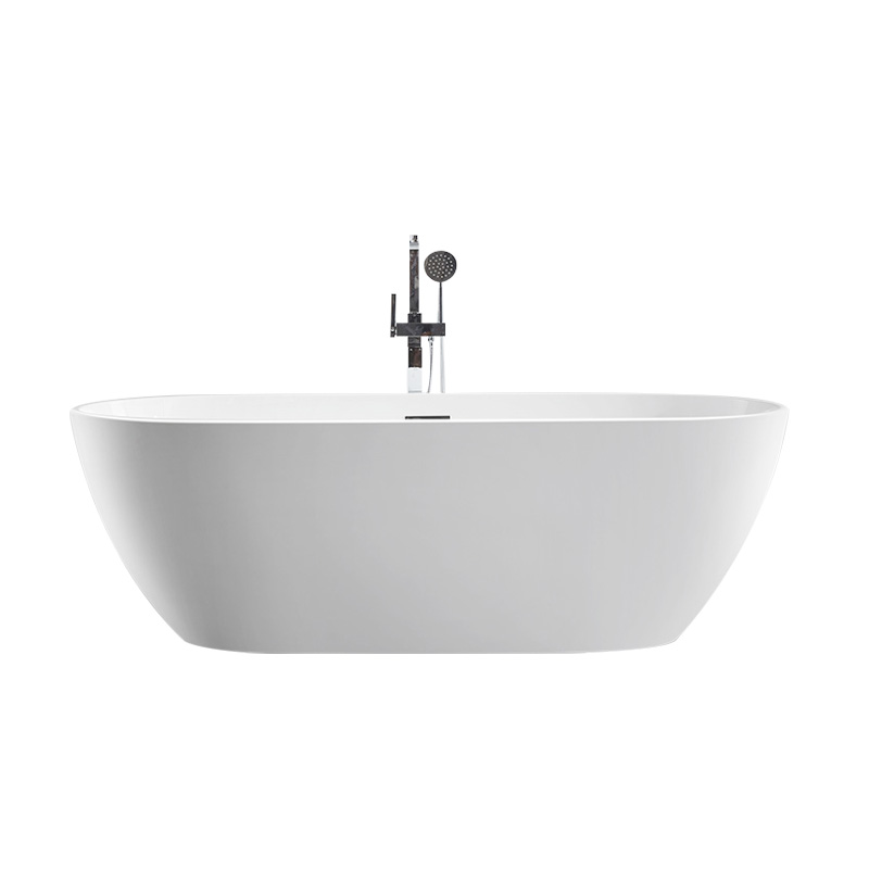 59” 63” 67” 71” Oval shape Freestanding Modern Deep soaking Bath Tubs