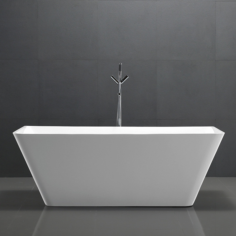 59” 67” Freestanding Bathtub with Center Drain 6819