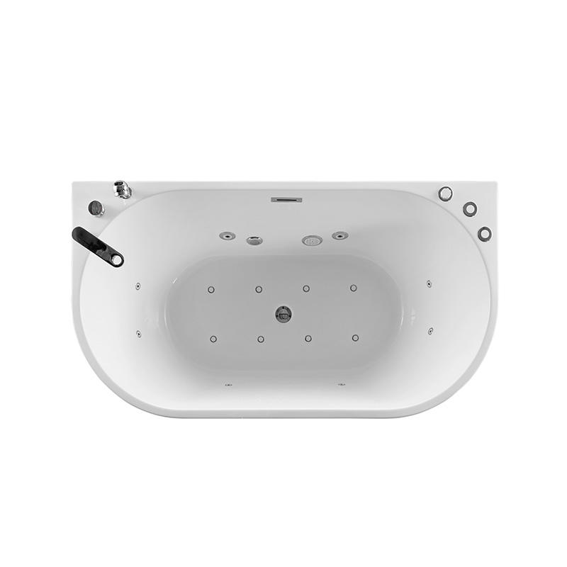 59, 63, 67,71 inch Acrylic Whirlpool Free standing Bathtub