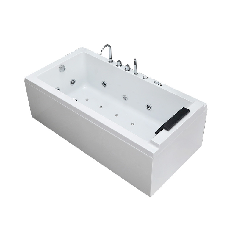 Small Portable Acrylic whirlpools Rectangular Massage tub