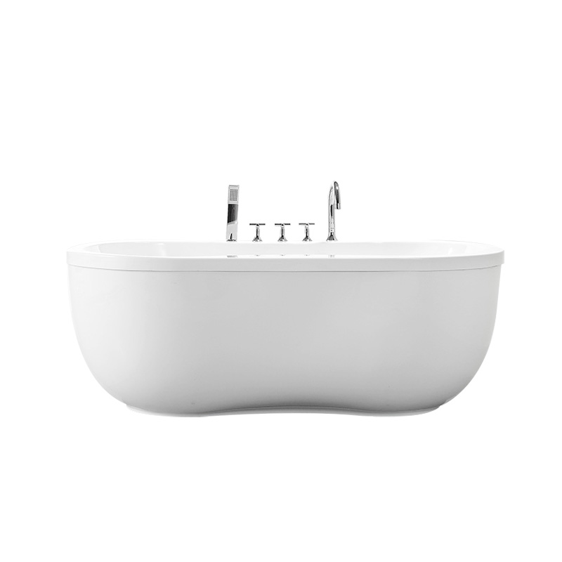 65”Special Design, Peanut Shape Style Acrylic Tub 6811