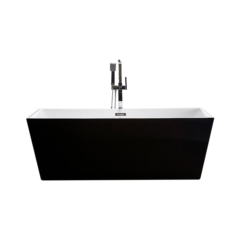 59” 63” 67”90 degree straight Apron Acrylic Bathtub 6813b