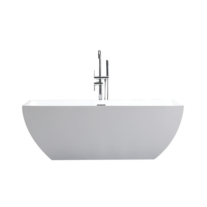 59” 67” Simple Design with Clean Lines Acrylic Bathtub 6821