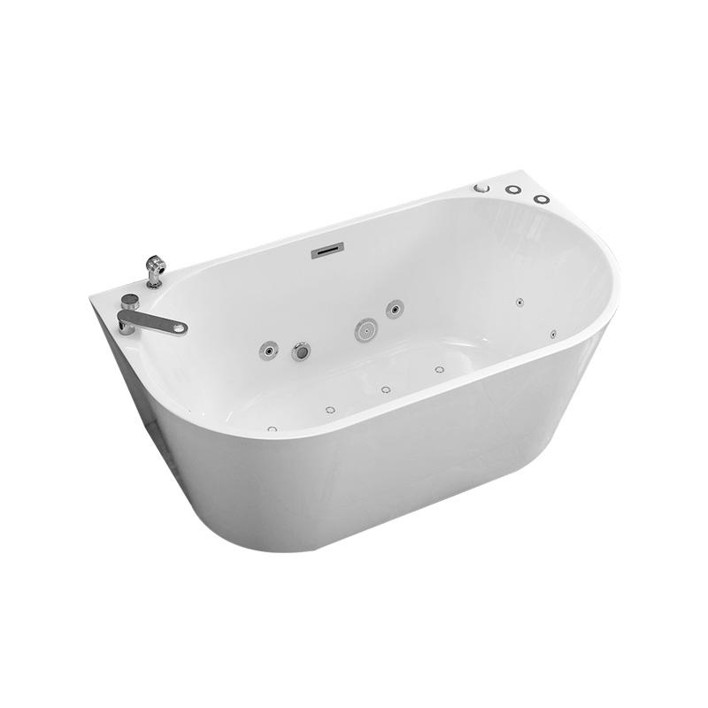 59, 63, 67,71 inch Acrylic Whirlpool Free standing Bathtub