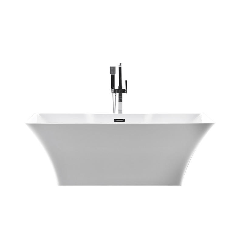 59” 67” Simple Design Comfortable Bathing Acrylic Tub 6837