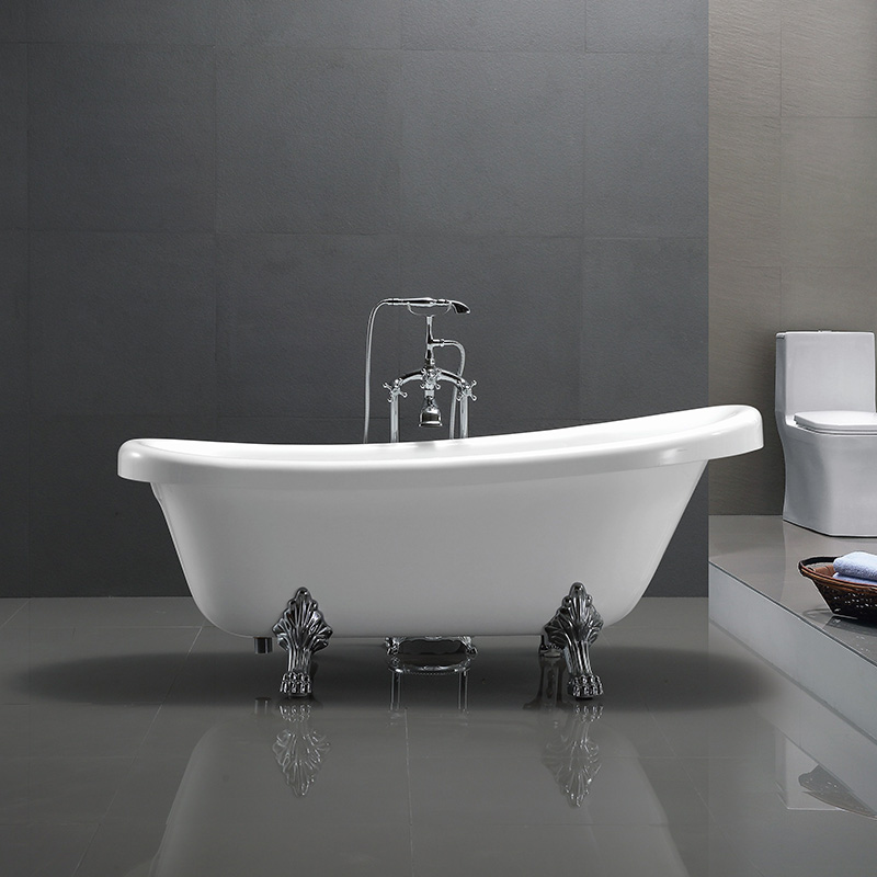 Traditional Classic Single ended slipper Clawfoot Bath Tub