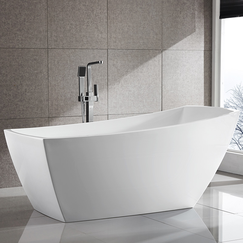 1700mm Acrylic Bath Tub Manufacturer in China Soaking Bathtub Tub 6525