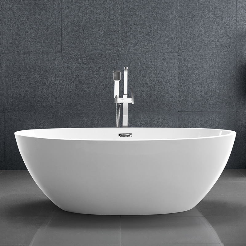 59” 67” 71” Oval Soaking Freestanding Bathtub 6838