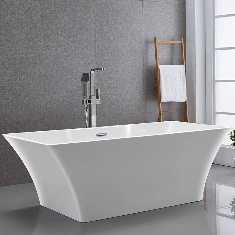 59” 67” Simple Design Comfortable Bathing Acrylic Tub 6837