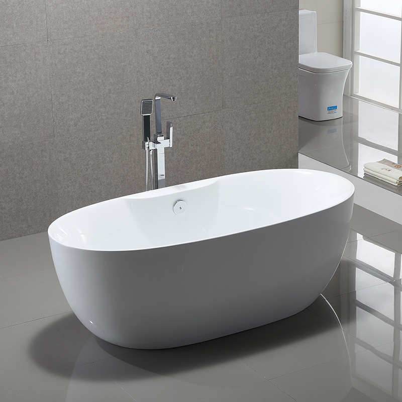 47” 51” 55” 59” 63” 67” Freestanding Oval Tub 6833b