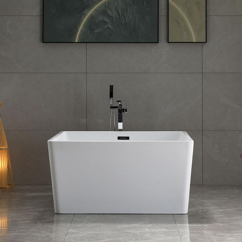 47”/1200mm Square Acrylic Freestanding Bathtub 6806