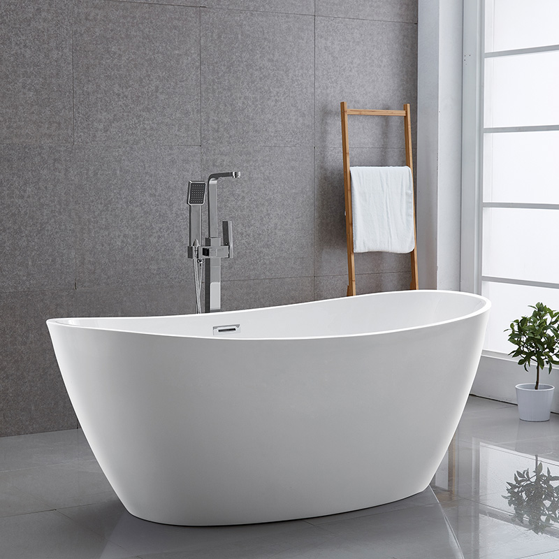 63” Freestanding Bathtub Slipper Style 6509