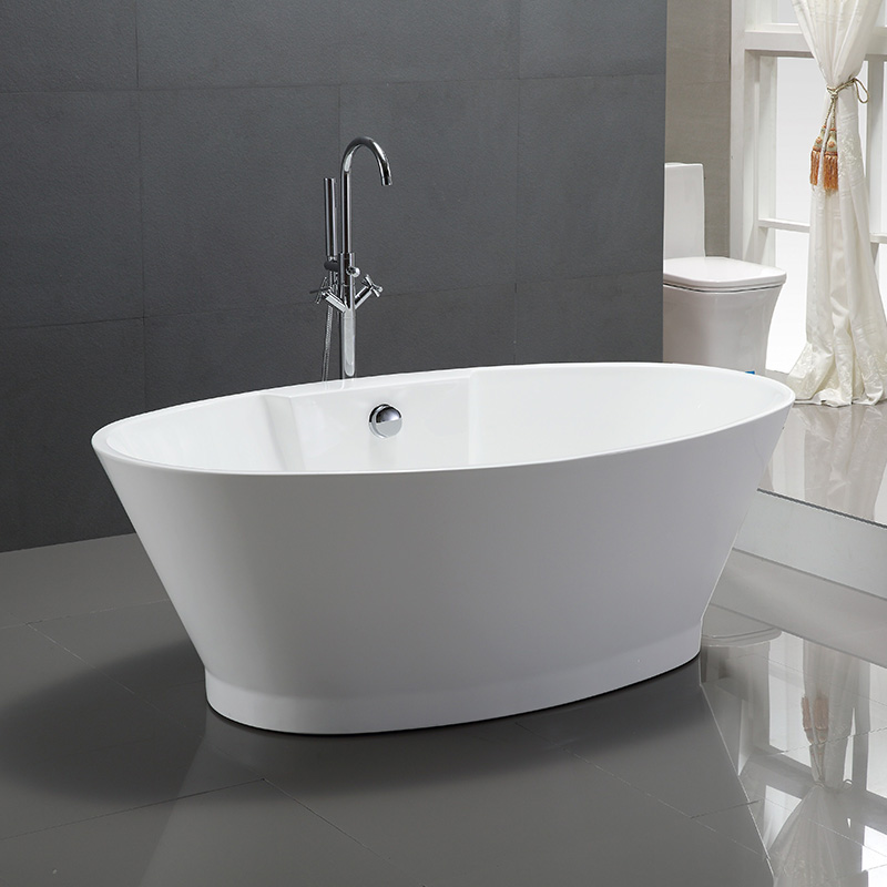 67” Big Acrylic Freestanding Bathtub 6823