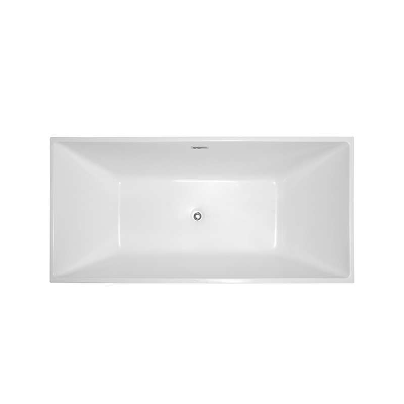 59” 63” 67”90 degree straight Apron Acrylic Bathtub 6813b