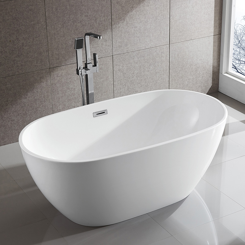 59” 63” 67” 71” Oval shape Freestanding Modern Deep soaking Bath Tubs