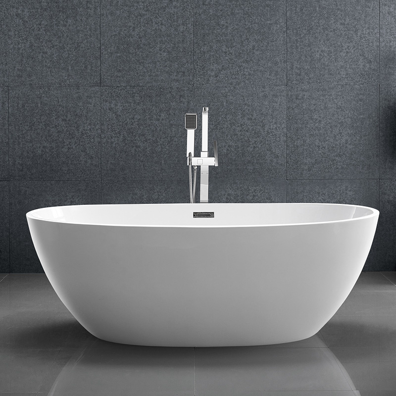67”63”59”55” Acrylic Freestanding Bathtub, cUPC certified, Oval Tub 6601